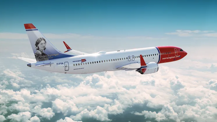 Norwegian takes Delivery of First Boeing 737 MAX from AerCap