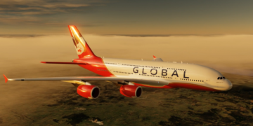 Global Airlines, New US UK Based, acquired the First Airbus A380