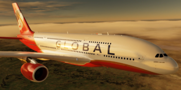 Global Airlines, New US UK Based, acquired the First Airbus A380