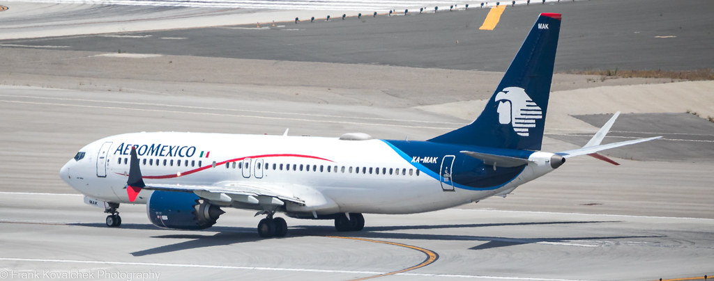 AeroMexico Boeing 737 MAX 8 taken on lease from Griffin Global