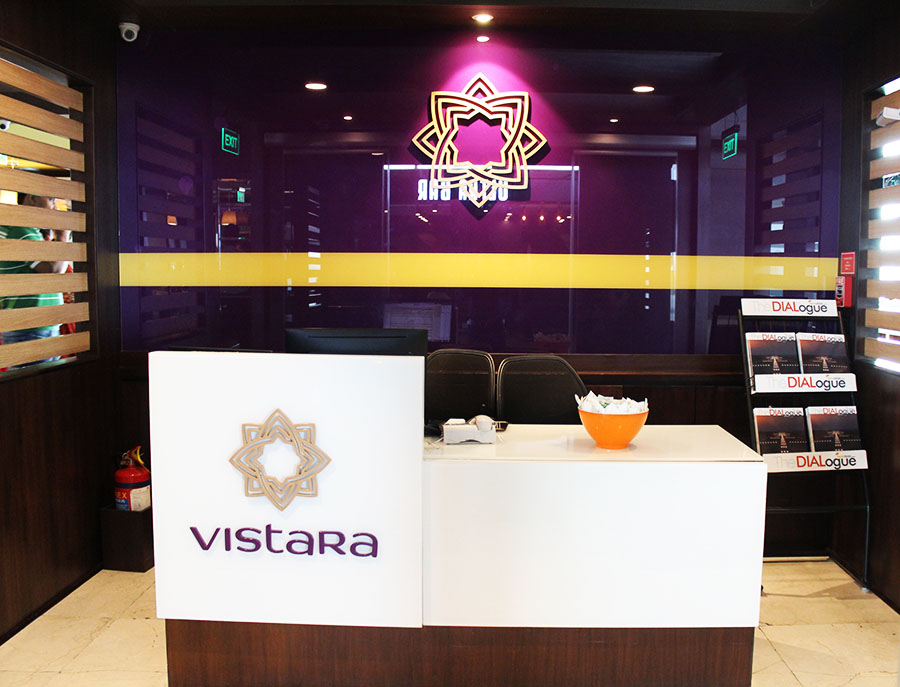 Vistara Signature Lounge at Delhi