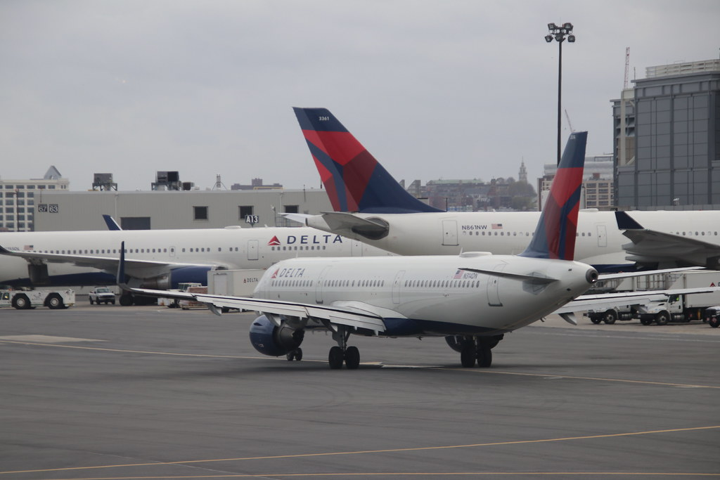 Delta Air Lines at Boston Int'l Airport