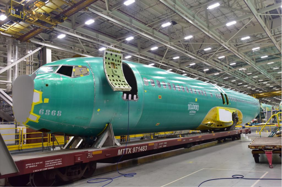 Spirit AeroSystems Inc. in Wichita has been building the fuselages for the Boeing 737 at an accelerated rate in recent months to get back on its normal delivery schedule after having fallen behind earlier in the year.