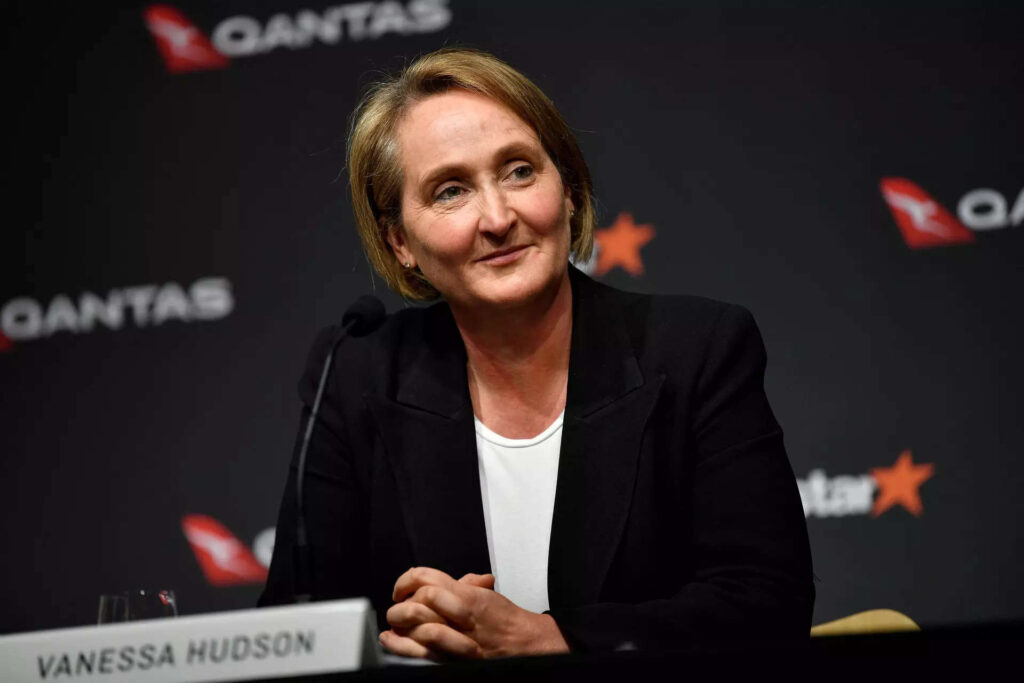 Vanessa Hudson, the first female CEO of Qantas Group