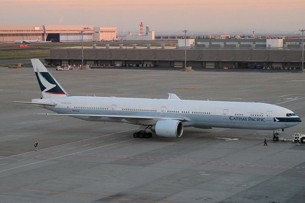 HONG KONG- Cathay Pacific (CX) Boeing 777 aircraft experienced an aborted takeoff incident at Hong Kong International Airport in the early hours of Saturday (June 24, 2023).