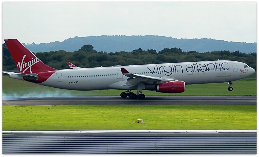 The UK-based Virgin Atlantic (VS) flight from New York (JFK) to Manchester (MAN) declared a general emergency by squawking 7700 before its approach to the UK coast.