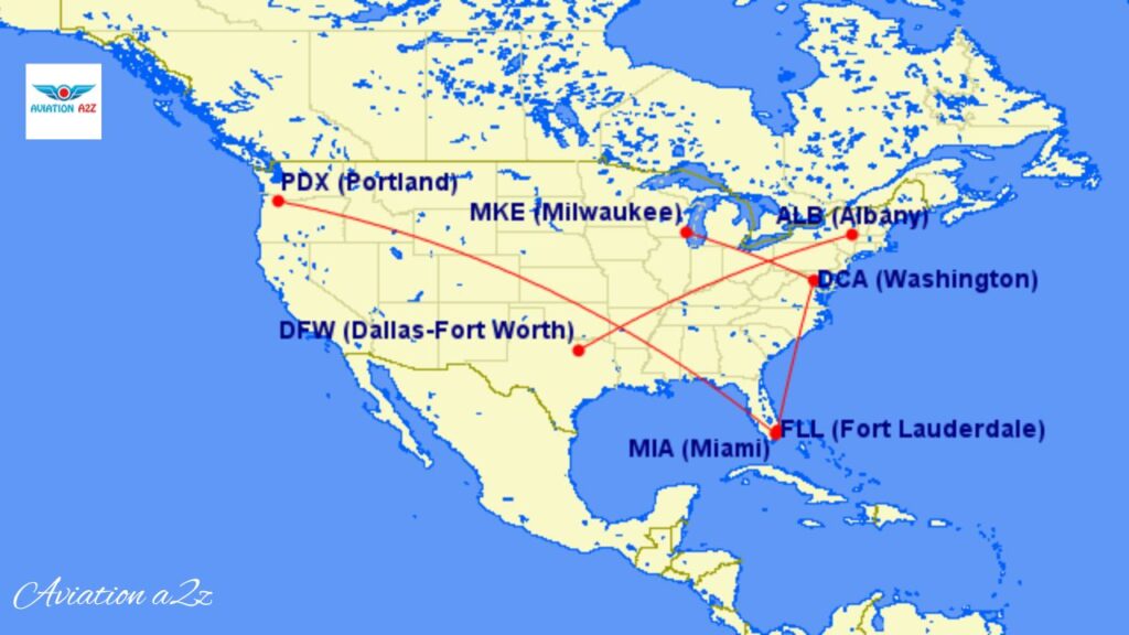 American Airlines Announces New Routes from Miami Dallas and