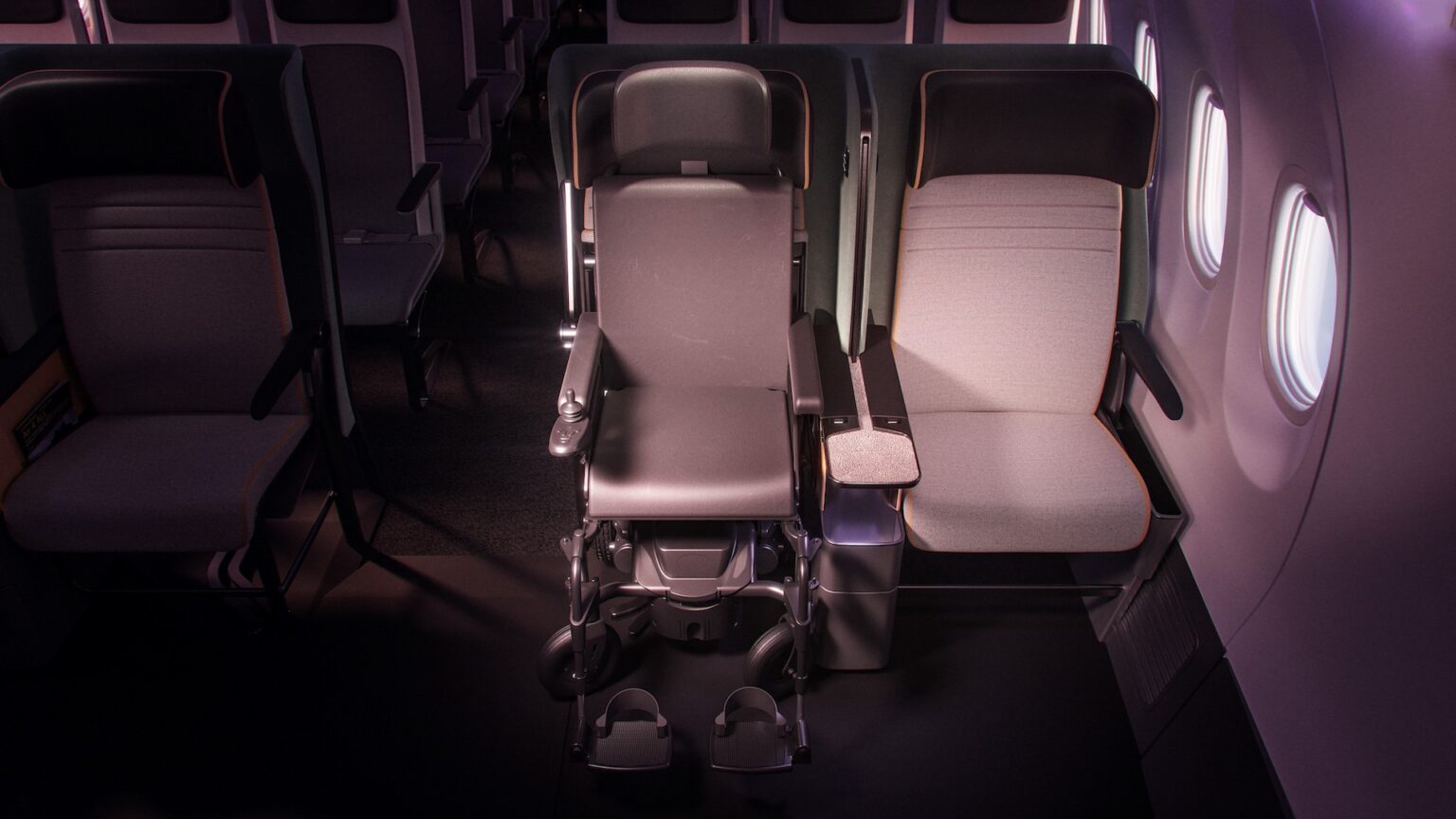 Delta is Making the First of its kind Seat that will enable Wheelchair