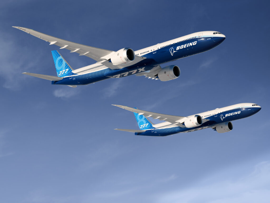 The United States-based Aerospace giant Boeing has made modifications to the technical specifications of the 777X 8 aircraft, resulting in its elongation.