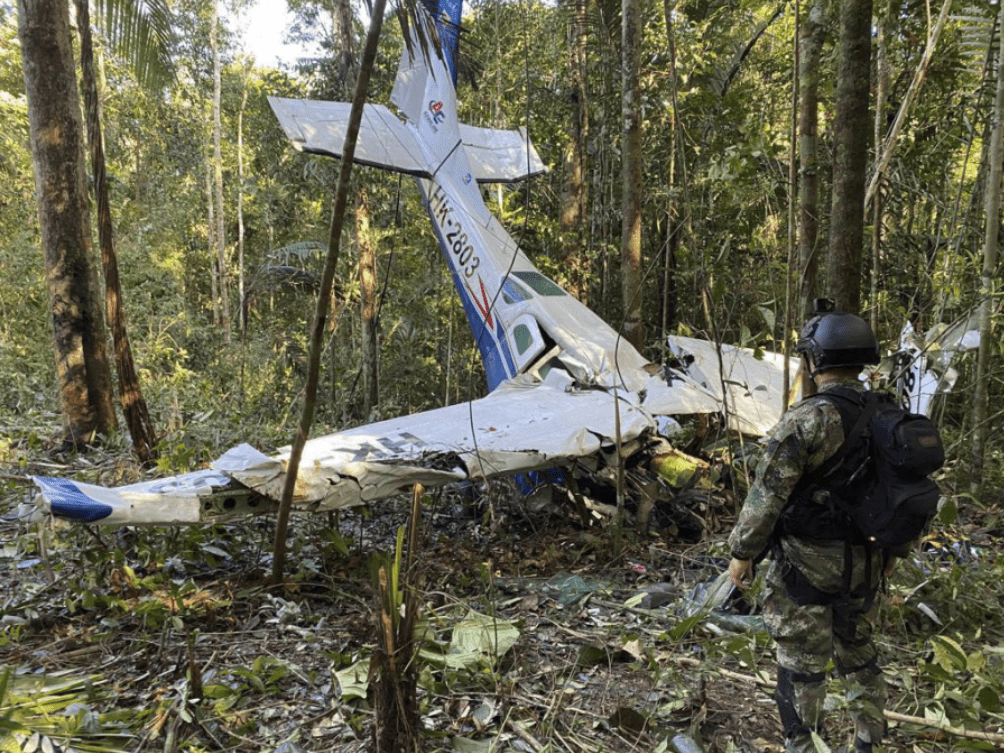 Survivors Found After 40-Days in the Colombian Jungle Plane Crash.