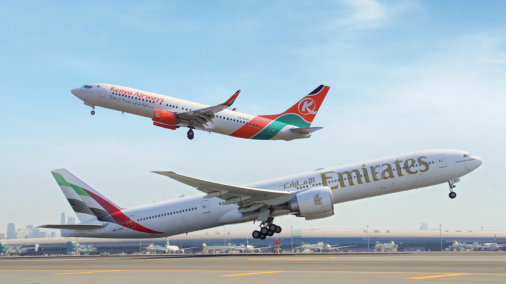 Emirates Kenya Airways Partnership