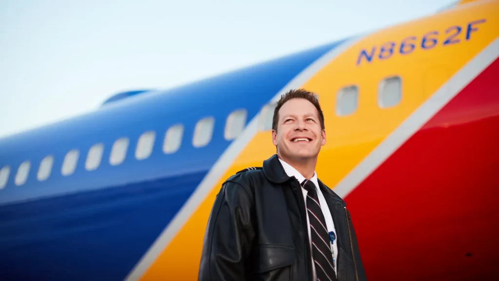 A Southwest Airlines (WN) captain has filed a complaint against the airline after being dismissed for prioritizing communication with passengers over flying the plane during an emergency last year.