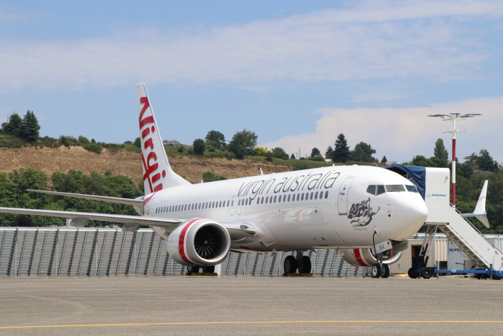 Virgin Australia has reached a significant milestone in its ongoing transformation with the arrival of its first Boeing 737 MAX 8 aircraft.