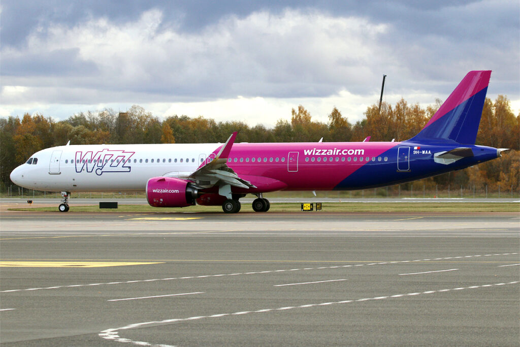 Wizz Air (W6) Holdings has revealed its strategies for addressing Pratt & Whitney GTF engine inspections for its A320neo family aircraft, anticipating that 45 aircraft will be grounded until the conclusion of the financial year 2024, which ends on March 31, 2024.