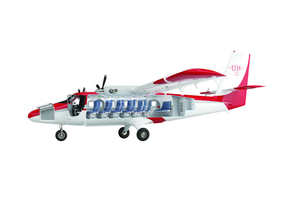 De Havilland Canada Unveils New DHC-6 Twin Otter Classic 300-G at Paris Air Show