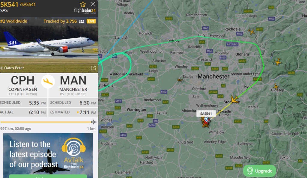 Manchester Airport Faces Delays Amid Storm and Rain | Exclusive