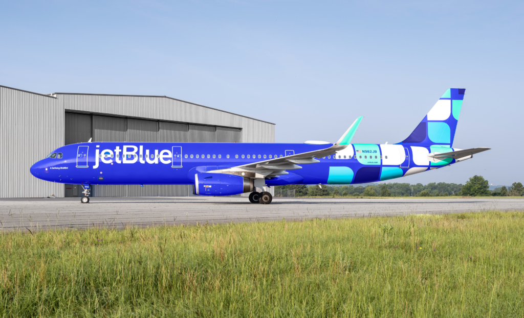 JetBlue Unveils New Livery on its Airbus A321, Says More Blue than Ever