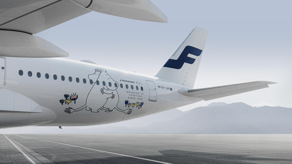 Finnair Moomin Livery