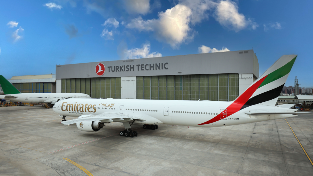 Emirates and Turkish Technic Partnered for New Maintenance Service of Boeing 777