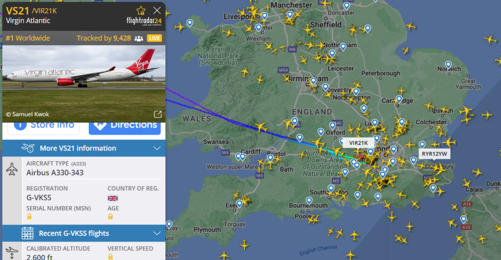 Virgin Atlantic London Washington Flight Declares an Emergency | Exclusive