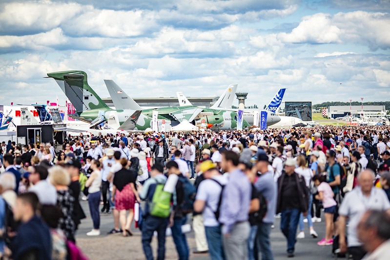 The Egypt International AirShow event receives support from key entities, including the Egyptian Armed Forces, the Ministry of Civil Aviation, the Egyptian Space Agency, and the Egypt Air Holding Company.