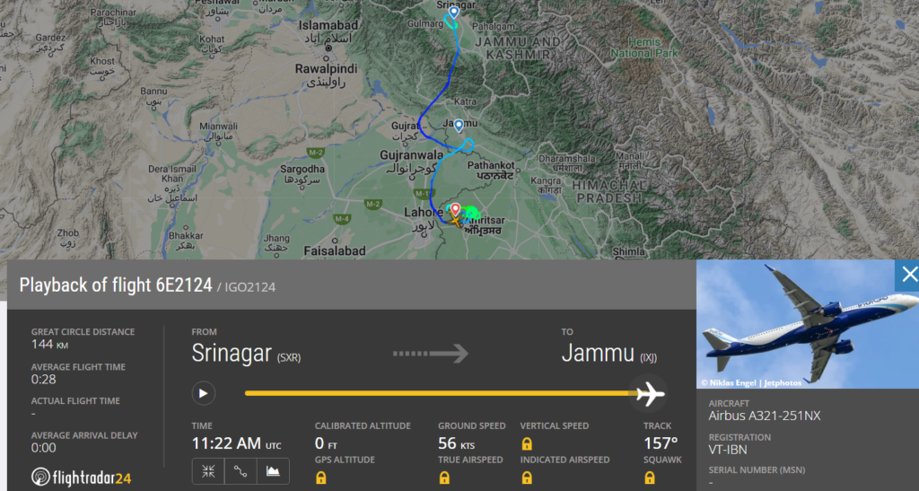 IndiGo Srinagar to Jammu Flight Diverted to Amritsar over Pakistani Airspace | Exclusive