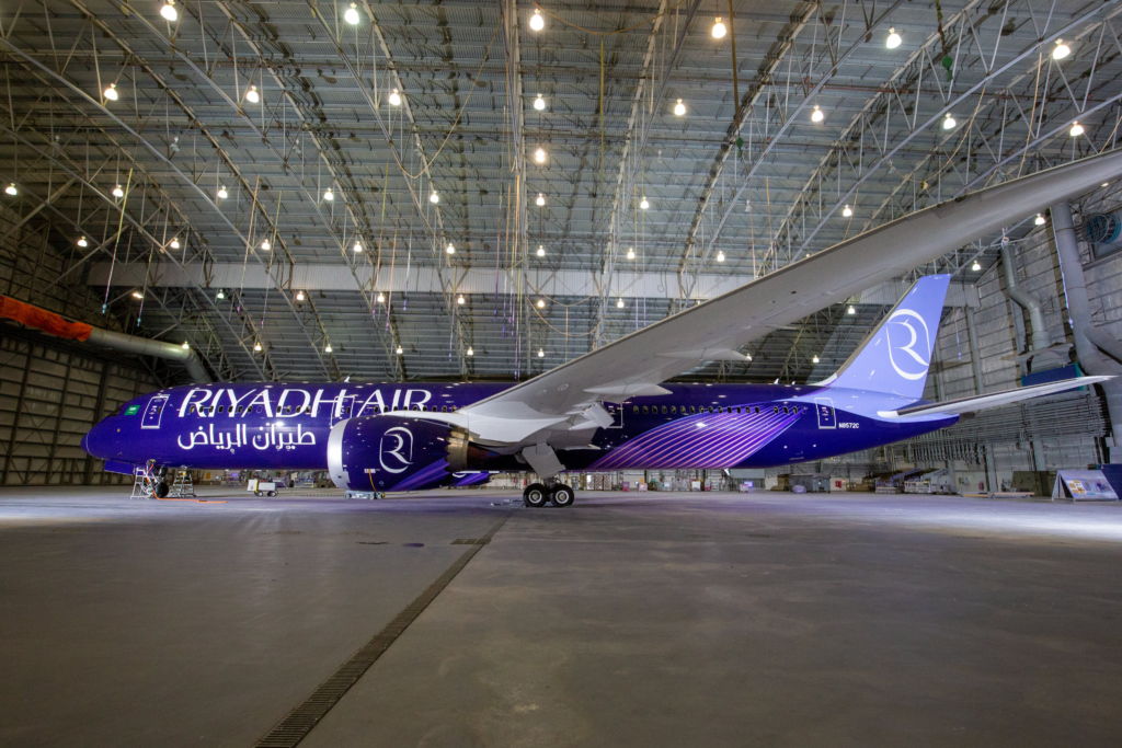Riyadh Air Saudi Arabia's national airline, is set to unveil the second livery for its wide-body aircraft statement from a senior executive