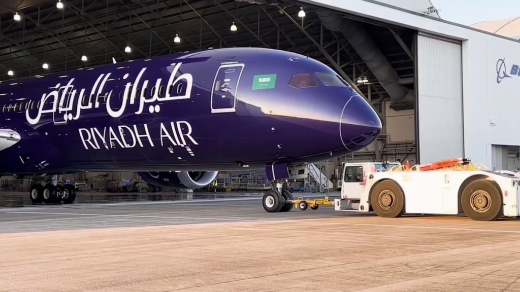 Riyadh Air New Boeing 787 will Land in Riyadh for its First Display Flight | Exclusive