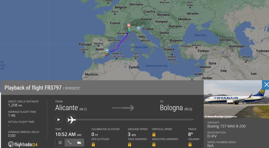 Ryanair flight from Spain to Italy Diverted to Turin| Exclusive