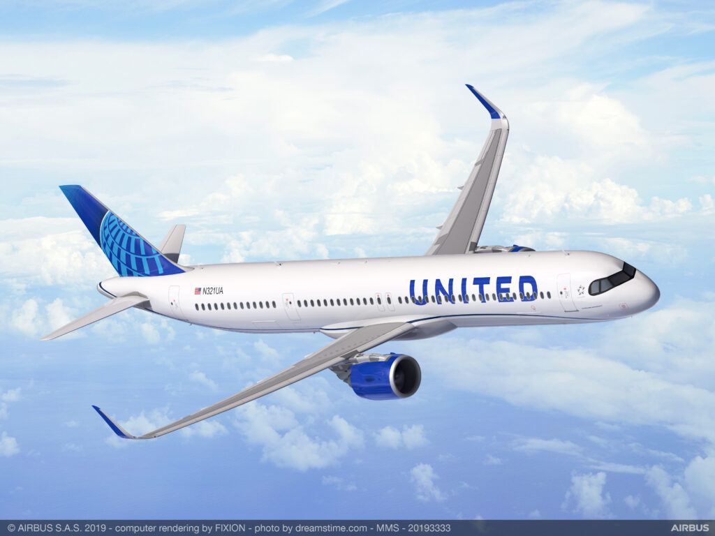 United Airlines Opts Pratt and Whitney GTF for 120 New Airbus A321XLR and A321neo