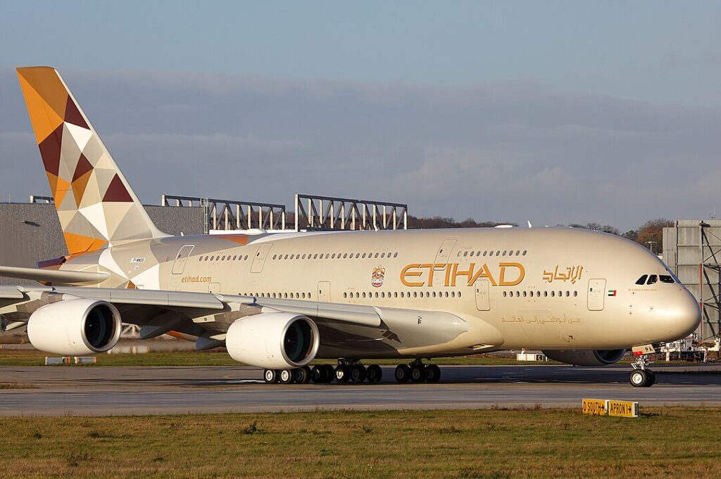 The second flag carrier of UAE, Etihad Airways (EY), has introduced a third daily Airbus A380 superjumbo flight between London Heathrow (LHR) and Abu Dhabi (AUH) in response to rising customer demand.