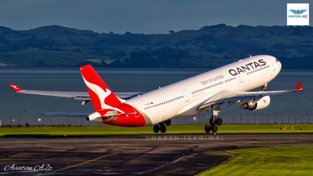 Qantas (QF) Airbus A330 aircraft damages sections of Perth Airport (PER) main runway during takeoff on Sunday, prompting urgent repairs.