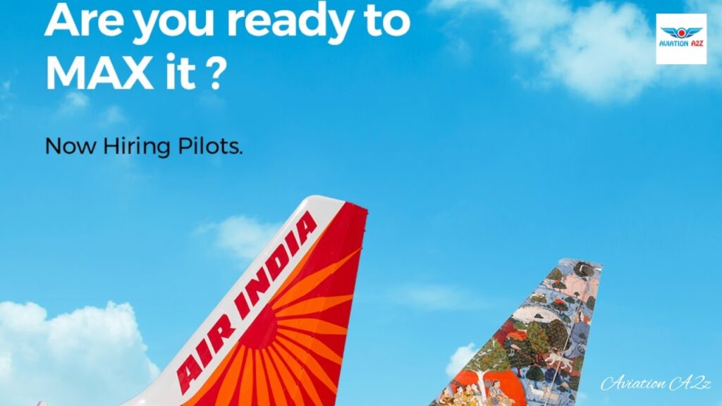 DELHI- Tata-owned Indian carrier Air India (AI), on July 10, 2023, announced that they are hiring pilots for its upcoming Boeing 737 MAX aircraft. Further, the airline shared all the venues and timings for its special hiring spree.