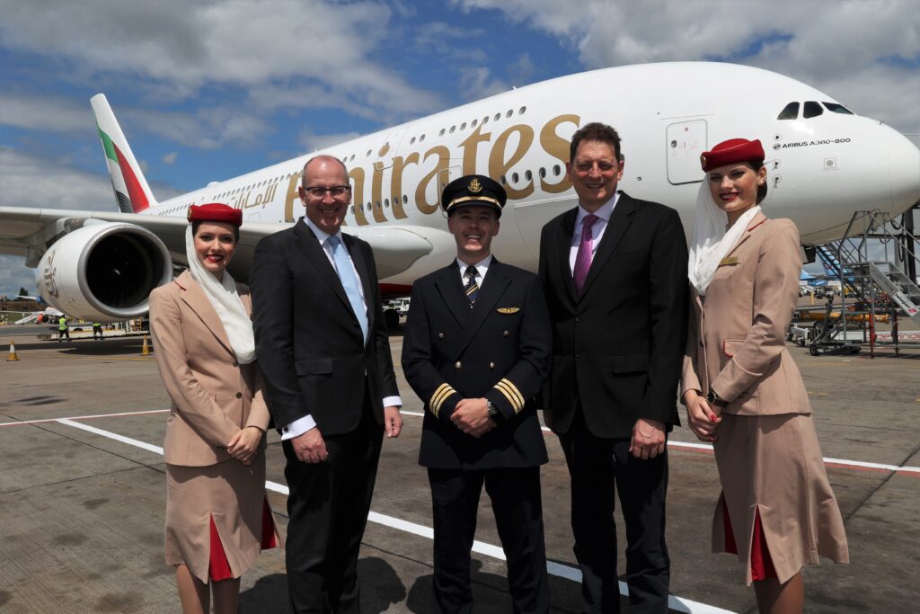 Emirates brought back its iconic 615-seater A380 ‘superjumbo,’ adding capacity on its popular twice-daily Dubai service.