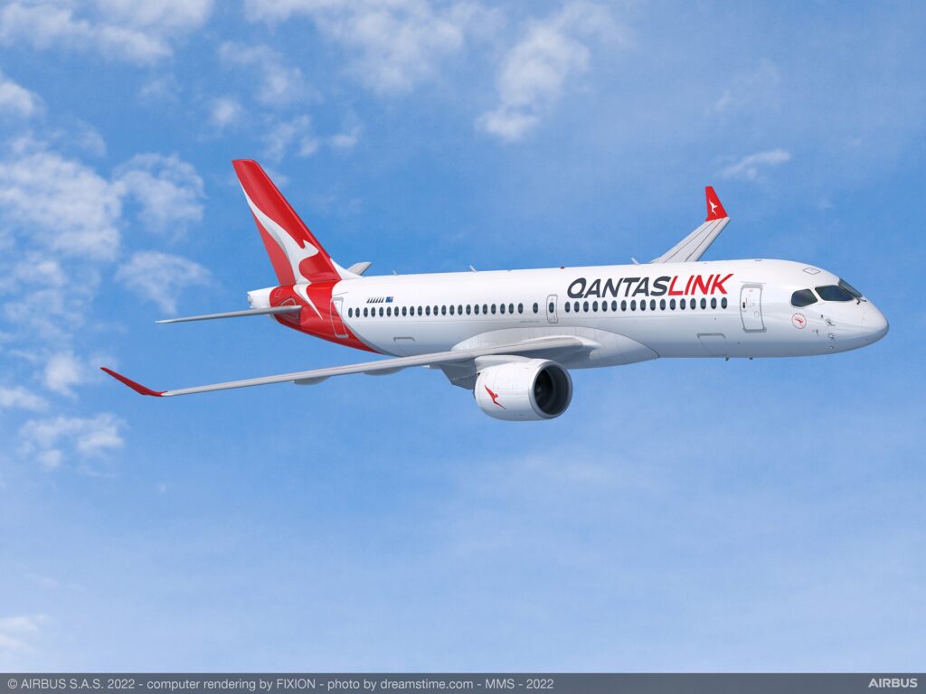 Construction has commenced on the Qantas (QF) Group's inaugural Airbus A220 aircraft, marking a significant milestone in the airline's fleet renewal program.