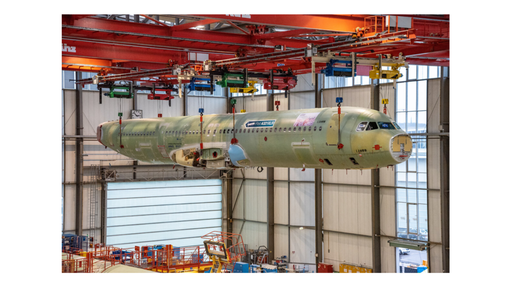 European plane maker Airbus (EPA: AIR) has officially opened a new final assembly line for its A321neo passenger jet in Toulouse, France. 