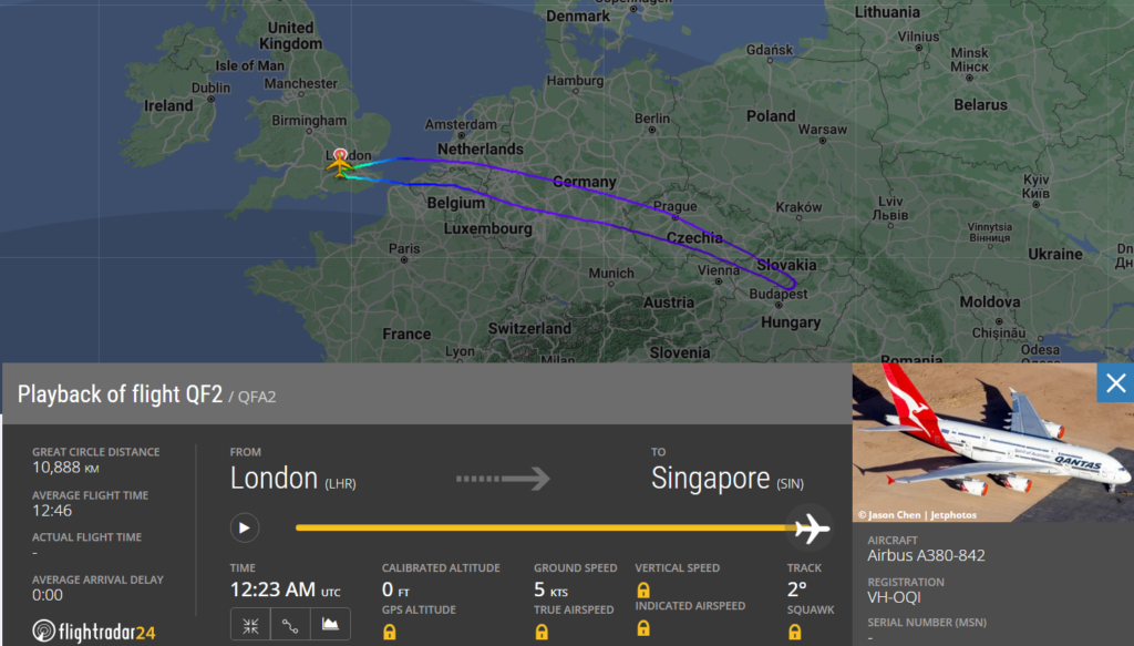 airbus a380 crash landing