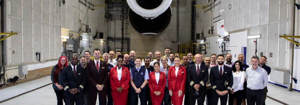 LONDON- In a groundbreaking achievement, Virgin Atlantic (VA) and Rolls-Royce have confirmed the successful ground test of the Rolls-Royce Trent 1000 engine, utilizing a Sustainable Aviation Fuel (SAF) blend.