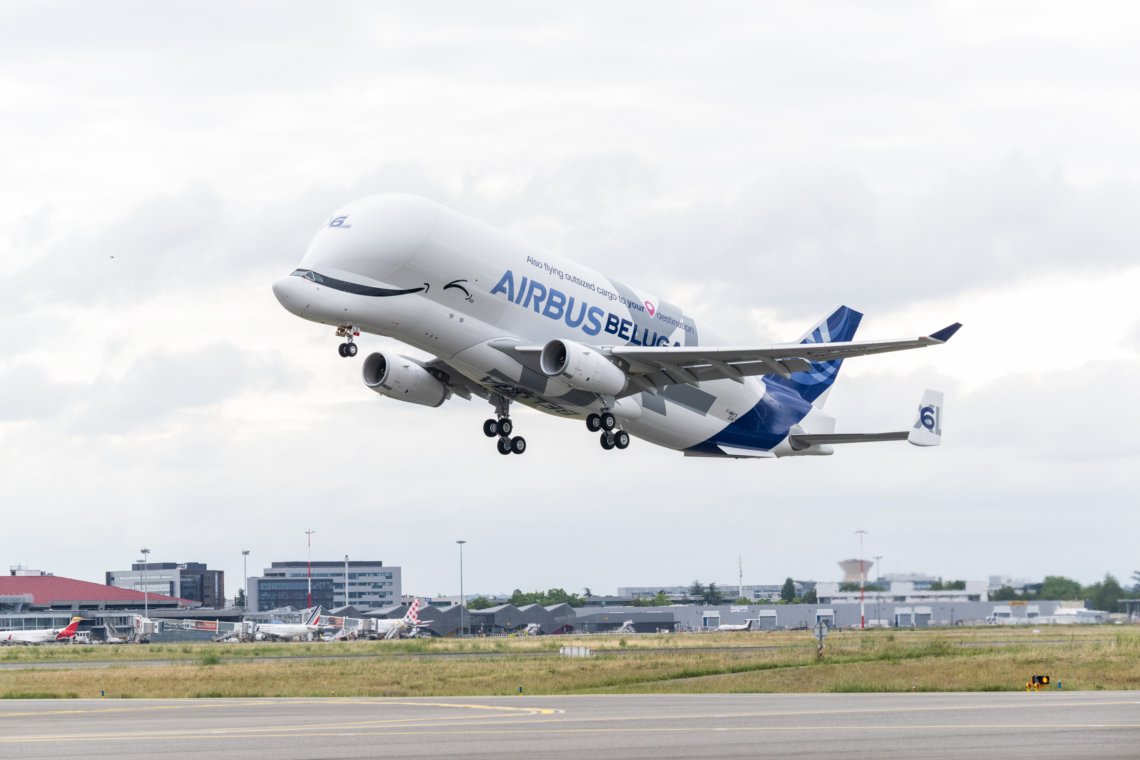 Airbus Last BelugaXL 6 Made The First Flight | Exclusive - Aviation A2Z