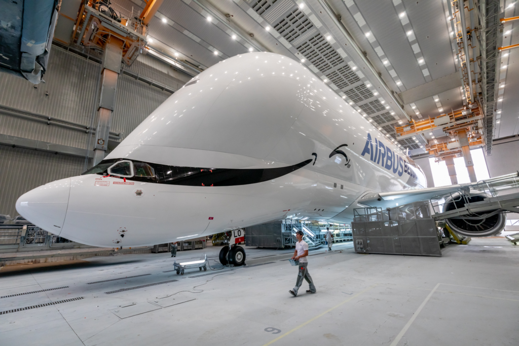 European plane maker Airbus has revealed the new and final Beluga XL fresh out of the paint shop. Further, it is the sixth aircraft added to its whalish fleet of Belugas.