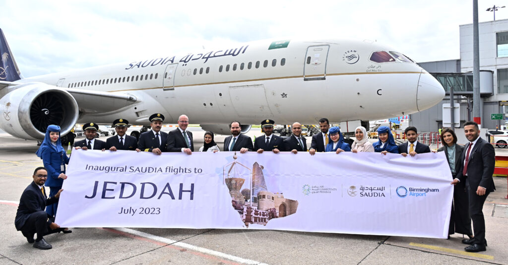 Saudia, the national flag carrier of Saudia Arabia, began flying thrice-weekly to and from Jeddah, its vibrant second city and commercial centre.