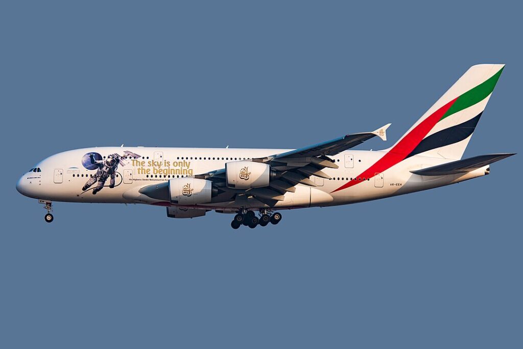 DUBAI- Flag carrier of UAE, Emirates (EK), is in the process of acquiring two more of its leased Airbus A380s before the end of this year.