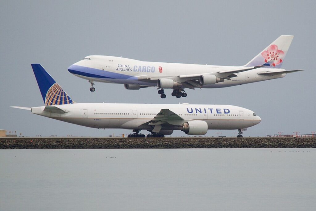 FAA is investigating an incident where a helicopter pilot came a little too close for comfort to a departing United Airlines jet.