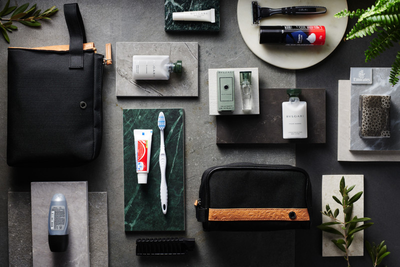 Flag carrier of UAE, Emirates (EK), is introducing its fresh assortment of elegant Bulgari amenity kits for the Autumn/Winter season in their First and Business Class cabins. 