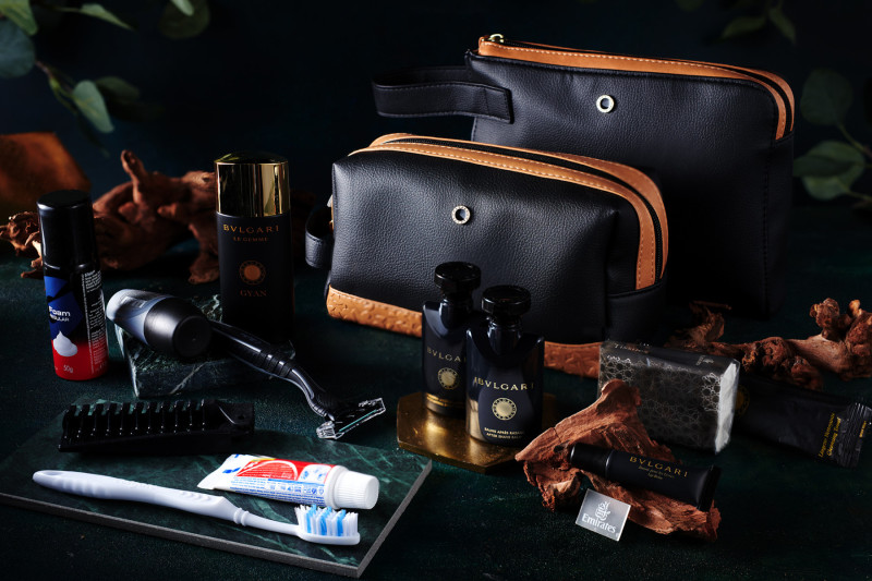 Flag carrier of UAE, Emirates (EK), is introducing its fresh assortment of elegant Bulgari amenity kits for the Autumn/Winter season in their First and Business Class cabins. 