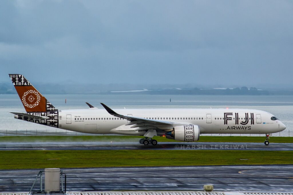  On March 27, 2024, A Fiji Airways (FJ) Airbus A350 aircraft slated for departure from Los Angeles (LAX) to Fiji (NAN) was struck by another plane belonging to Asiana Airlines (OZ) while on the ground at Los Angeles airport.