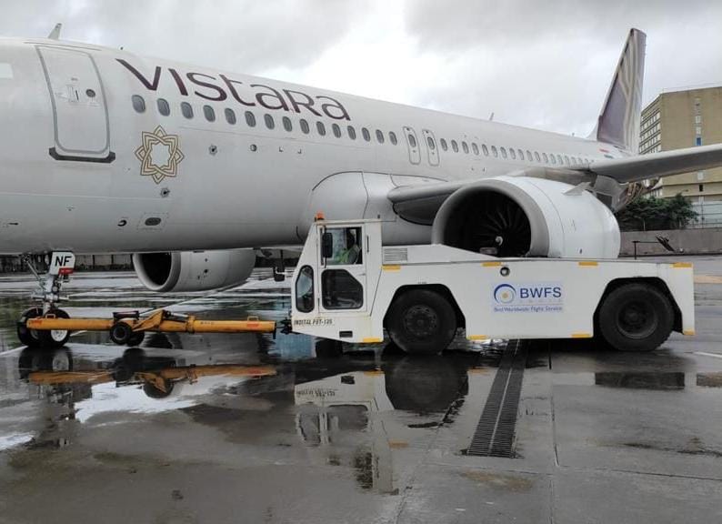 TATA SIA Vistara (UK) A321neo, which faced damage at Mumbai Airport (BOM) on August 1, 2023, is back in service in less than 24 hours.