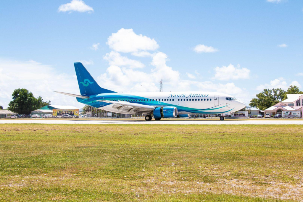 Nauru Airlines (ON) has proudly revealed its first Boeing 737-800F aircraft, marking a significant moment in Australian aviation history. 