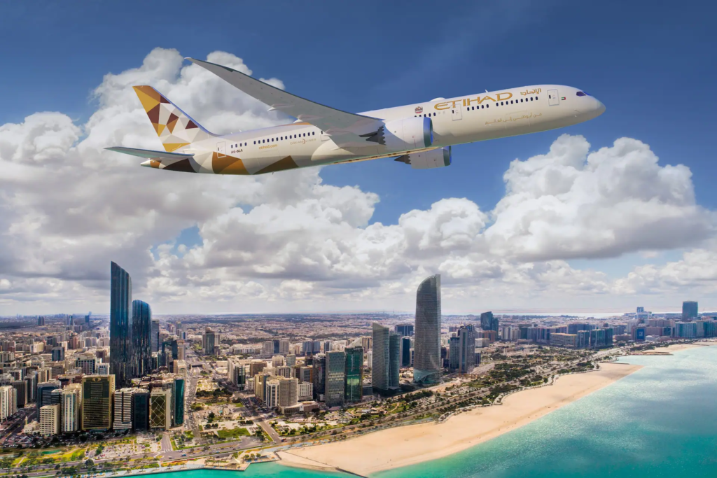 Etihad Airways (EY) is marking the arrival of three new Boeing 787-9 aircraft this weekend.