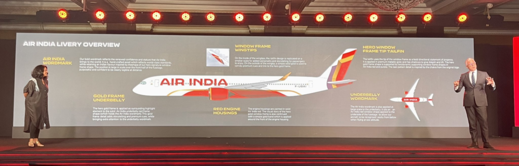 Air India New ReBranding Event Live Updates